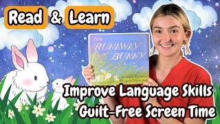 Speech Therapist Reads "The Runaway Bunny" | Early Language Skills | Read Aloud