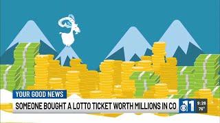 Lotto ticket worth millions sold in Colorado this week