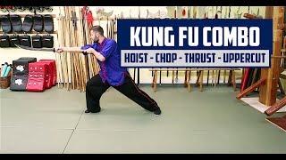 Kung Fu Combo - Pu Dao - Hoist, Chop, Thrust, Uppercut