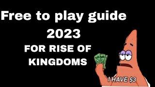 Free to Play guide 2023 [ROK]