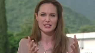 Angelina Jolie Visits Pakistan Aid - part 1