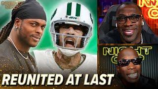 Unc & Ocho are EXCITED about Davante Adams reuniting with Aaron Rodgers on the Jets  | Nightcap