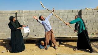 Can the first woman, with the help of Hussein and the p..