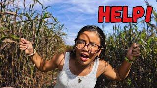 I GOT LOST in a GIANT Corn Maze!