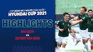 HIGHLIGHTS | DU LỊCH - ZETBIT SÀI GÒN | Trận cầu của những cái đầu nóng, đại diện miền Bắc vào CK