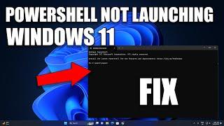 How to Fix PowerShell Not Launching or Not Opening on Windows 11