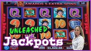 Big Jackpot Retrigger $20-$30 Triple Fortune Dragon Unleashed Handpays
