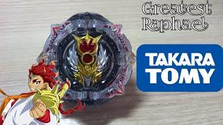 Greatest Raphael B-192 от Takara Tomy/обзор и битвы/Бейблейд Бёрст/Beyblayde Burst