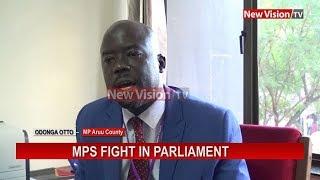 MPs fight in Parliament