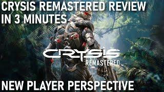Crysis Remastered Review 2023 - Quick Look at a New Crysis Player's Impressions