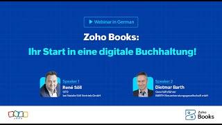 Zoho Books: Ihr Start in eine digitale Buchhaltung!