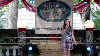 Erin Lamb in Round 3 (1st Performance) West Georgia Idol 2013