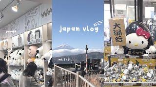 japan vlog shibuya sky, day trip to hakone, ichiran ramen, roppngi hills, 7/11 food