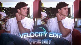 Velocity edit preset | Alight Motion | Tomxxtc™