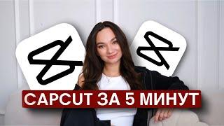 ТОЛЬКО НУЖНЫЕ ФУНКЦИИ В CAPCUT / ОБЗОР ЗА 5 МИНУТ