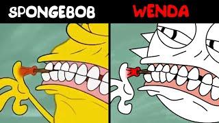 SpongeBob Removing A Splinter but it's Wenda (SPRUNKI ANIMATION)