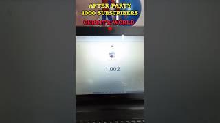 1000 SUBSCRIBERS GURDIT'S WORLD | AFTER PARTY CELEBRATION ️