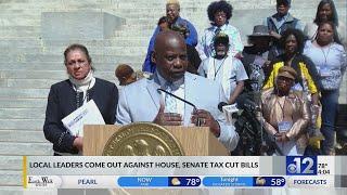 Local leaders come out against tax cut bills