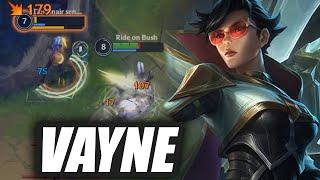 Wild Rift Vayne Dragon Lane Gameplay in Season 15 (Build & Runes)