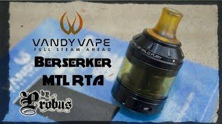 Обзор Berserker MTL RTA by Vandy Vape