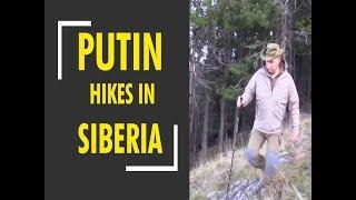 Russian president Vladimir Putin enjoys hiking trip with top security officials in Siberia