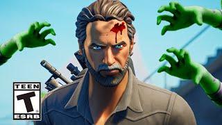 Rick Grimes Arrives in Fortnite Island (Fortnite Rick Grimes Trailer)