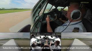 Amazingly LITTLE Climb Rate: Yakovlev Yak-40 Cockpit Takeoff from Minsk! [AirClips]