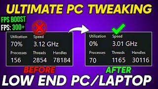 Change These SETTINGS to OPTIMIZE Windows 10/11 for GAMING & Performance - 2024