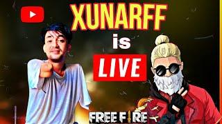 LIVE MOBILE PLAYING FREEFIRE LEG PLAYER #freefire#garena#legplayer#xunarff