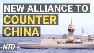 US aims for new alliance to counter China in Indo-Pacific; China to expand military overseas | NTD