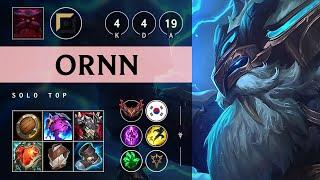 Ornn Top vs Gwen: Killing spree - KR Grandmaster Patch 14.23