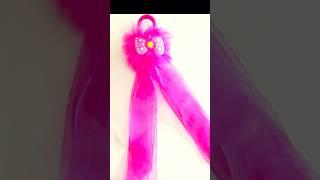 CUTE HAIR TIE #diy #ytshorts #hairtie