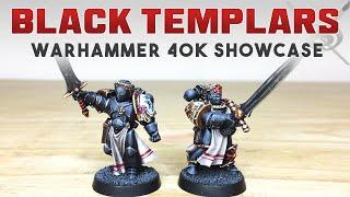 PAINTING SHOWCASE: Warhammer 40k Black Templars Emperors Champion