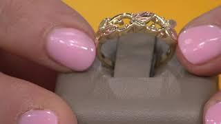 Black Hills Gold Grape Vine Ring, 10K/12K on QVC