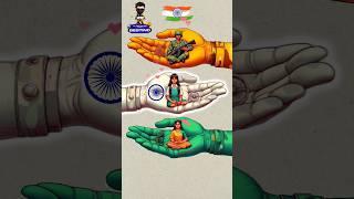 Independence day special art  Bharat ki beti #arijitsingh #song #shortsfeed #indianflag