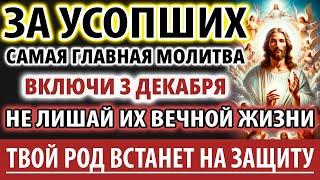 ЗА УСОПШИХ 23 ноября ВАЖНО помолится ОНИ ждут! Род Вас защитит! Молитва За упокой Панихида Служба