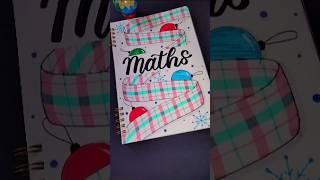 Front Page Idea #shorts #frontpage #coverpage #notes #maths #calligraphy #art #craft #diy