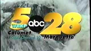 6/2/2000 WBKP Channel 5  "Action 5 News" Weather tease