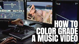 How to color grade Music Videos