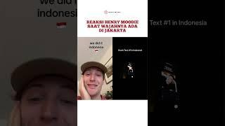 Henry reacts to Henry 🫢 @henrymoodie #sonymusicid #henrymoodie #drunktext