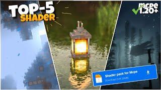 Top 5 shader for Minecraft pe 1.20 | Shader for Minecraft pe 1.20 / 1.21 | shader for mcpe 1.20