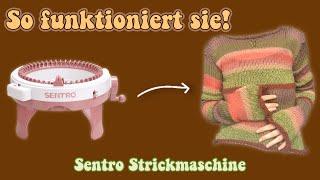 Stricken mit der Sentro Strickmaschine  | LOUISENKIND