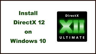 Direct x Install