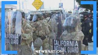 LA quiet as Vance visits and blames Newsom for unrest | Elizabeth Vargas Reports