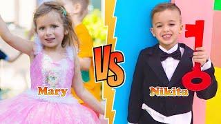 NikiToys (Vlad and Niki) VS Mary (Maya and Mary) Transformation  New Stars From Baby To 2023