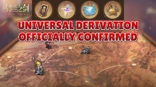 UNIVERSAL DERIVATION OFFICIALLY CONFIRMED - FINALLY A NEW END GAME MODE [Sword of Convallaria]