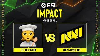 Let Her Cook проти NAVI Javelins | ESL Impact League S6 - EU