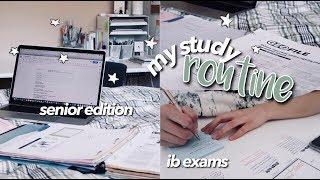 MY STUDY ROUTINE  Back To School 2019