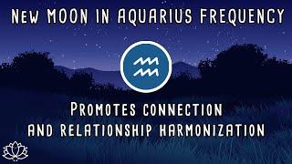  New Moon in AQUARIUS Frequency | Meditation Music - Jan 29th 2025 |