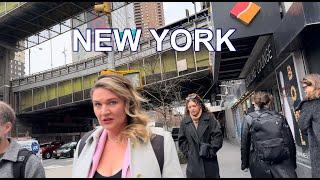 NEW YORK CITY Virtual Walking Tour 4K HDR - GARMENT DISTRICT - NEW YORK Streets Tour